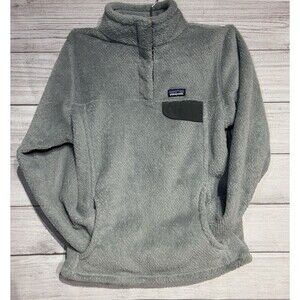 Patagonia Kids Gray Fleece Pullover